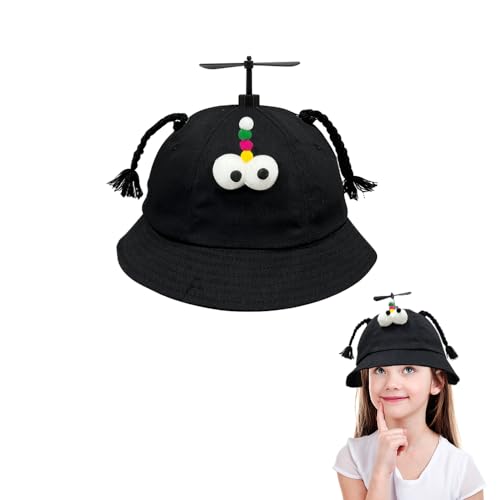 SIEBOLD Propeller mütze,Helikopter Cap,Propeller Hut mit braid,Lustige mützen,Fasching hut,für Erwachsene und Kinder für Karneval Partykostüm Requisiten Partygeschenk von SIEBOLD