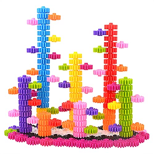SIENIANLINE Gears Ineinandergreifendes Lernset - Bauset für Anfänger - Konstruktionsspielzeugset Baukasten Spielzeug 180 Teile - 10 Farben SIENIANLINE Gears Ineinandergreifendes Lernset - Bauset für Anfänger - Konstruktionsspielzeugset Baukasten Spielzeug 180 Teile - 10 Farben von SIENIANLINE