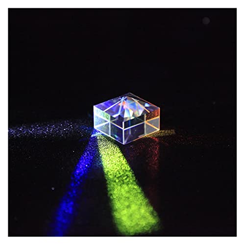 Prismen & Kaleidoskope, Wissenschaftsspielzeug, Dreifachprisma, reflektierendes Farblicht, Wissenschaft, Klassenzimmer, Optik-Sets (Farbe: 25 x 20 x 20 mm) von SIGOEC