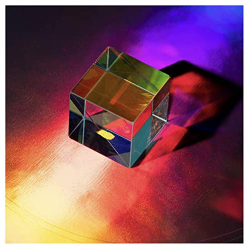 Prismen und Kaleidoskope Kristallprisma Ägyptische Kristallwissenschaft Optische Ornamente Wissenschafts-Klassenzimmer Optik Kit (Color : Cube Prism25X25X25MM) von SIGOEC