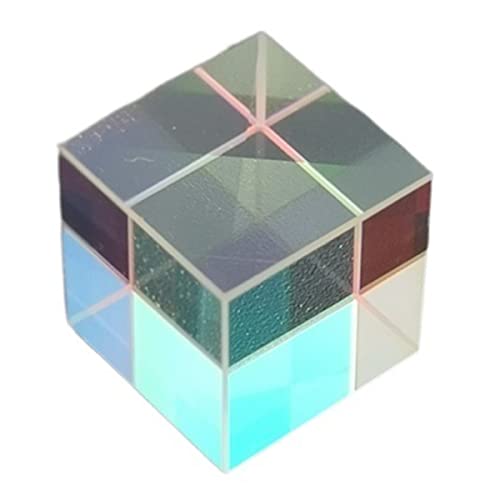 Prismen und Kaleidoskope Optisches Prisma Cubic Science Cube 7 mm mit dekorativem Prisma sechseckiges Prisma Set für Klassenzimmer von SIGOEC