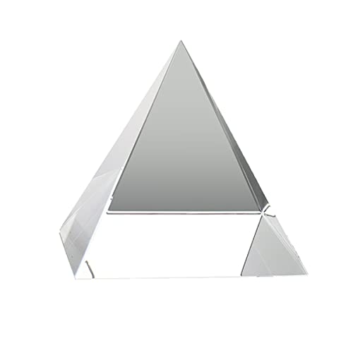 Prismen und Kaleidoskope Polyedrisches optisches Kristall-Prisma Wissenschafts-Klassenzimmer Optik Kit (Color : Pyramid 40MM) von SIGOEC