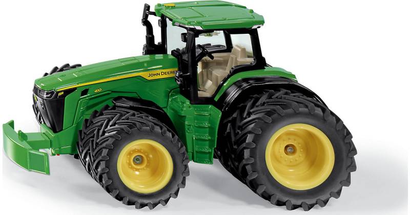 John Deere 8R 410 mit Doppelbereifung von SIKU