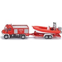 SIKU 1636001 Unimog Feuerwehr mit Boot SIKU 1636001 Unimog Feuerwehr mit Boot von SIKU