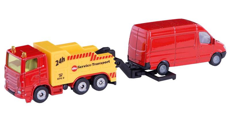 SIKU 1667 Abschleppwagen mit PKW von SIKU