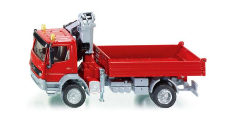 SIKU 3534 Mercedes Atego mit Kran  1:50 von SIKU