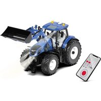 SIKU 6797 New Holland T7.315 mit Frontlader und Bluetooth App-Steuerung von SIKU
