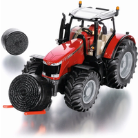 SIKU 8614 1:32 Massey Ferguson MF8680 mit Ballentransportgabel und 2 schwarzen Ballen SIKU 8614 1:32 Massey Ferguson MF8680 mit Ballentransportgabel und 2 schwarzen Ballen von SIKU