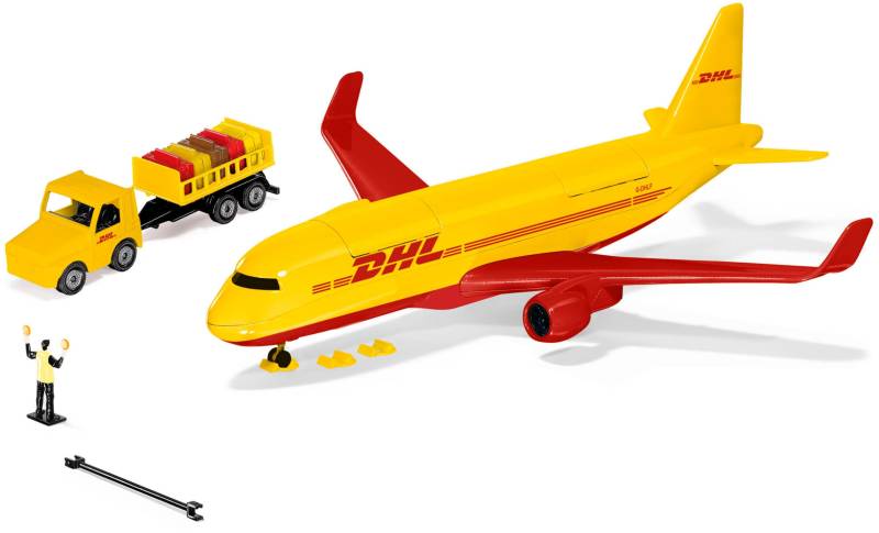 SIKU DHL Flugzeug mit Zubehör von SIKU