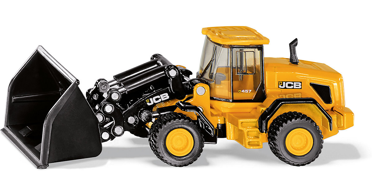 SIKU Super 1789 JCB 457 WLS Radlader 1:87 gelb-kombi SIKU Super 1789 JCB 457 WLS Radlader 1:87 gelb-kombi von SIKU