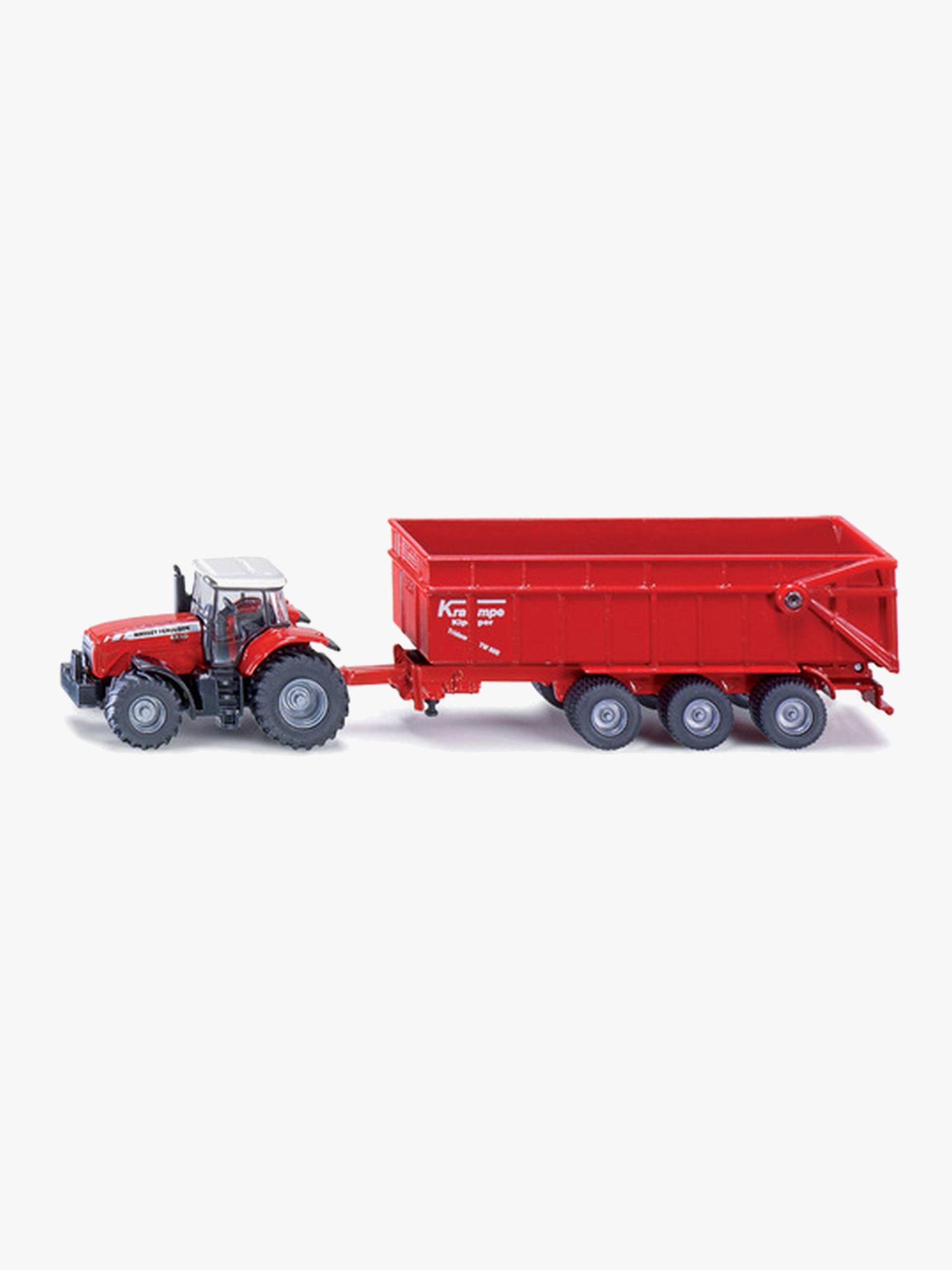 SIKU Massey Ferguson Traktor mit 3-Achsen-Anhänger 1:87 SIKU Massey Ferguson Traktor mit 3-Achsen-Anhänger 1:87 von SIKU