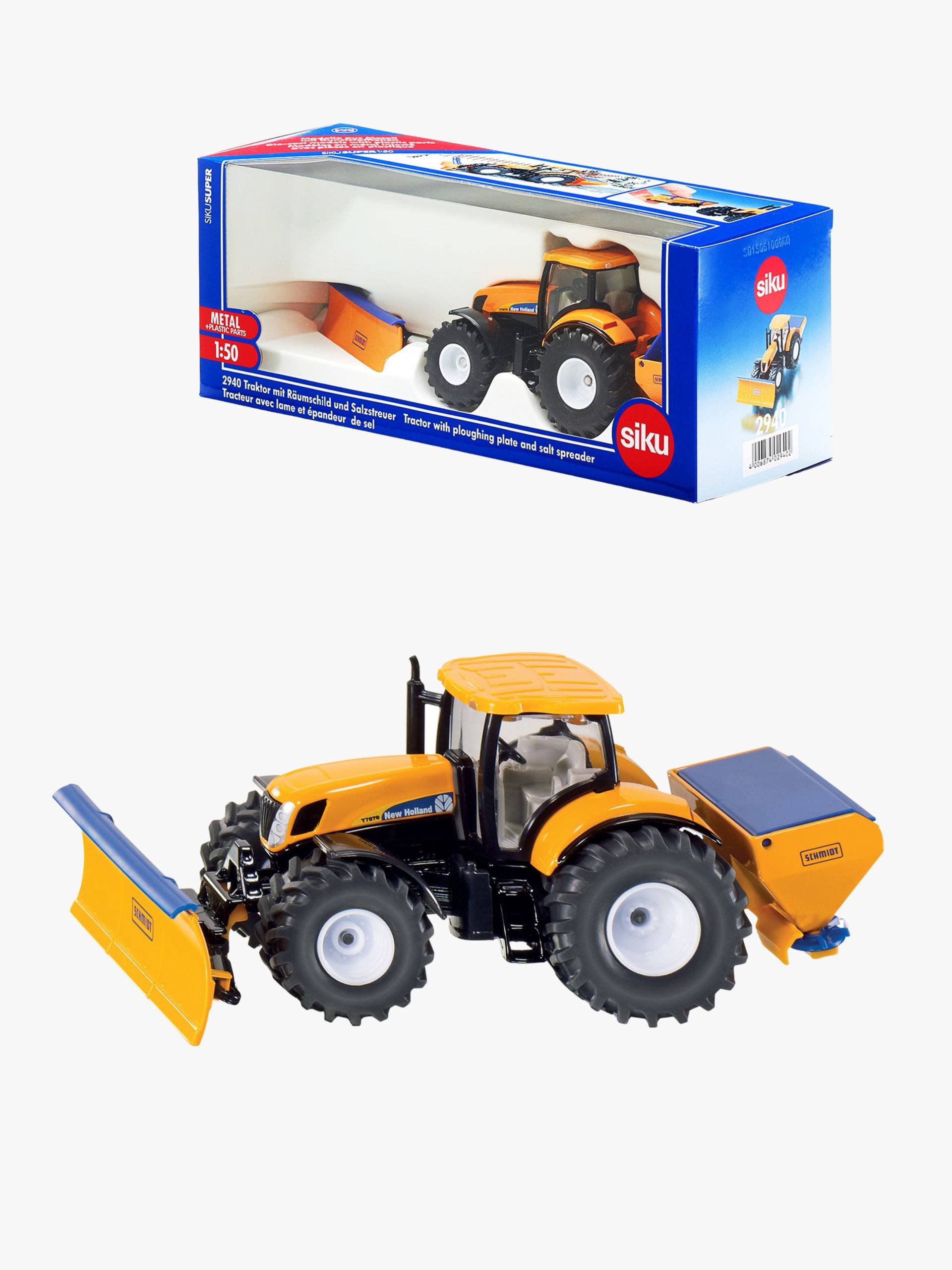 SIKU Traktor mit Pflug & Salzstreuer 1:50 SIKU Traktor mit Pflug & Salzstreuer 1:50 von SIKU