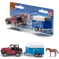 Siku 1651 Jeep mit Pferdeanhänger Siku 1651 Jeep mit Pferdeanhänger von SIKU