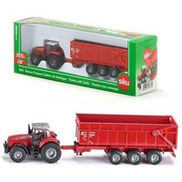 Siku 1844 Massey Ferguson Traktor mit von SIKU