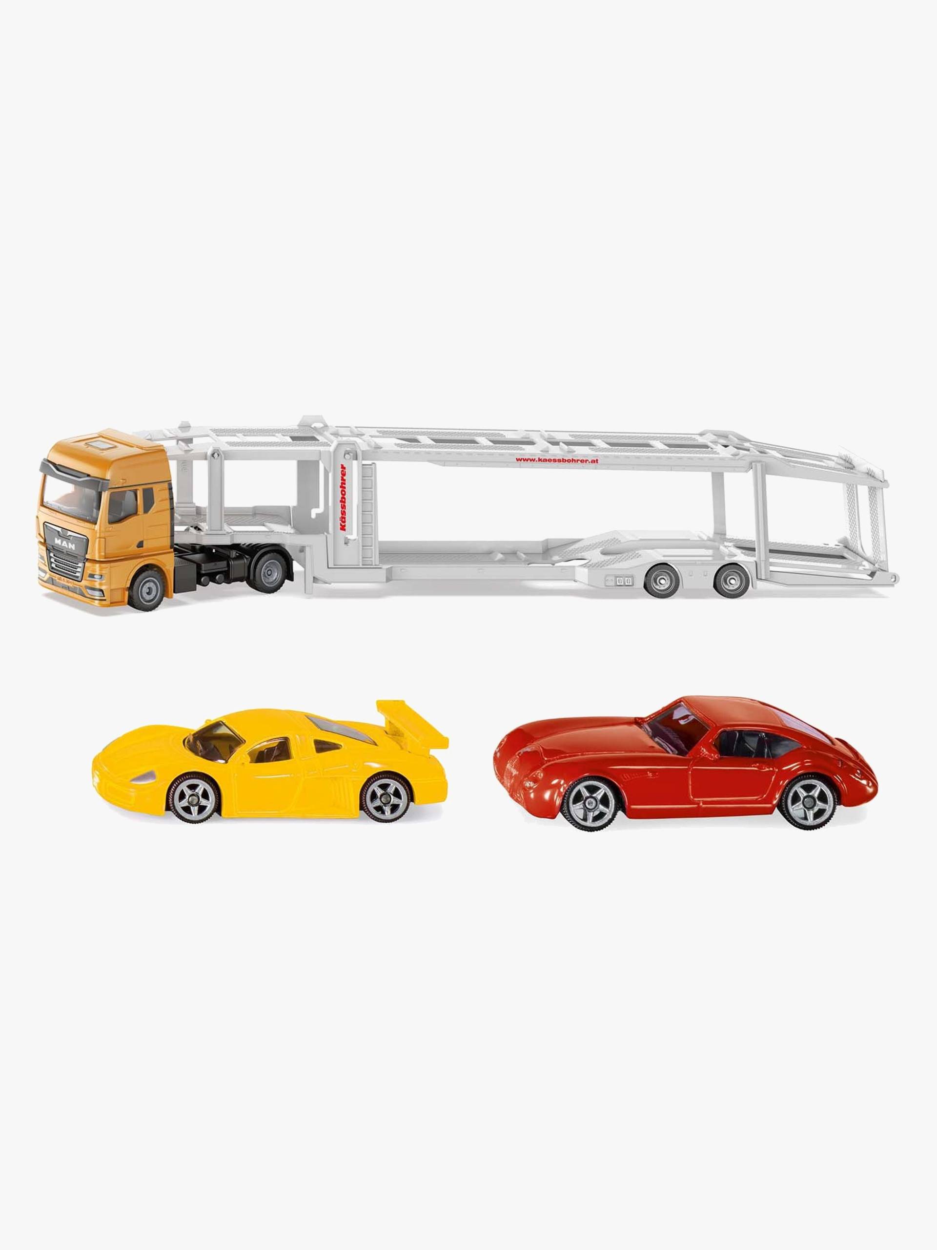 Siku Autotransporter Mit 2 Autos 1:50 Siku Autotransporter Mit 2 Autos 1:50 von SIKU