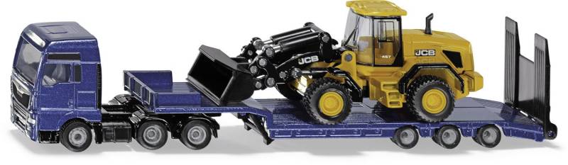 Siku LKW Tieflader mit JBC Lader 1:87 von SIKU
