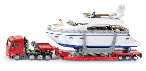 Siku Transporter mit Yacht 1:87 Siku Transporter mit Yacht 1:87 von SIKU
