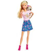 SIMBA 105733436 Steffi Love Sleepy Friend mit schlafenden Faultier, Trink- und Nässfunktion, inkl. Flasche und Windel, 29 cm SIMBA 105733436 Steffi Love Sleepy Friend mit schlafenden Faultier, Trink- und Nässfunktion, inkl. Flasche und Windel, 29 cm von SIMBA STEFFI LOVE