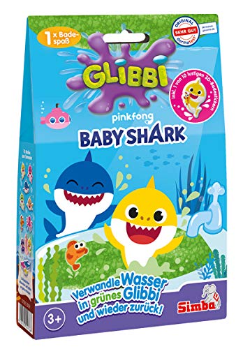 Glibbi Baby Shark, 2-sort. von Simba