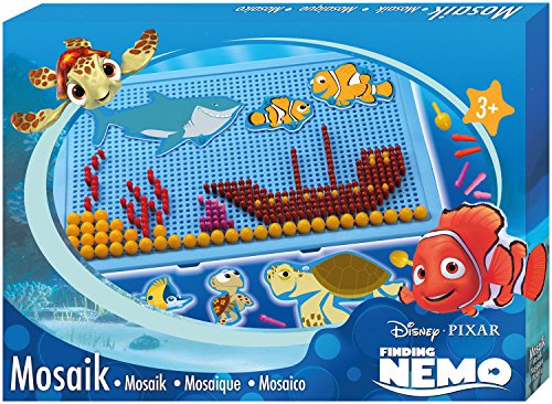 Lena 35566 - Mosaik Set Disney Nemo, Platte ca. 28 x 19 cm, Steckergrößen 0,5 cm und 1 cm Lena 35566 - Mosaik Set Disney Nemo, Platte ca. 28 x 19 cm, Steckergrößen 0,5 cm und 1 cm von SIMM Spielwaren
