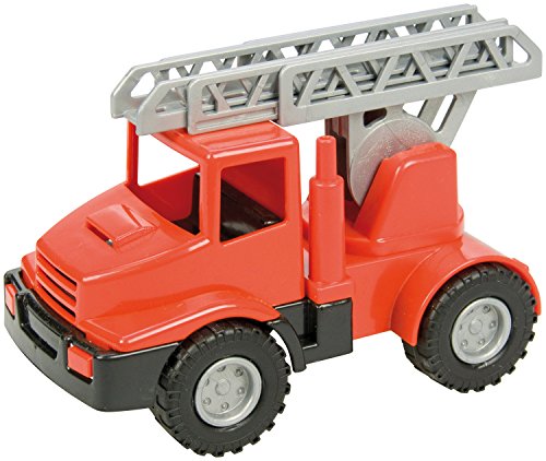 SIMM Spielwaren Lena 01232 - Mini Compact Feuerwehr, ca. 12 cm, Rot von SIMM Spielwaren