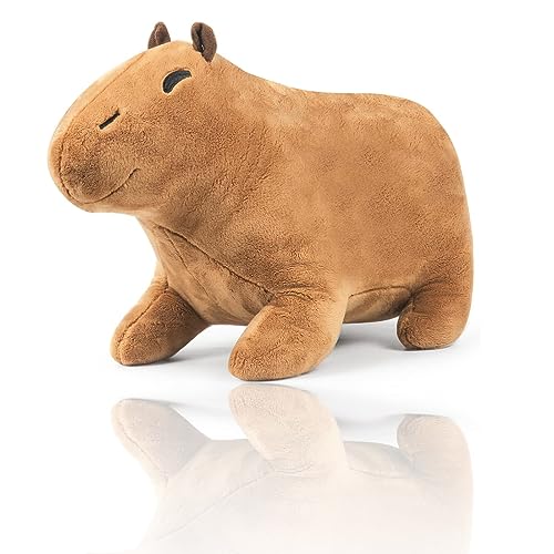 SINRAD Capybara Plüschtier,Niedlichen Capybara Plushie,Realistische Plüschtiere,Simulation Meerschweinchen Kuscheltier,Simulation Tier Capybara Plushies Puppen Gefüllt Kissen von SINRAD