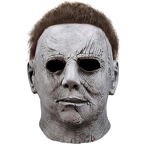 Michael Myers Maske Halloween Kills Maske Scary Creepy Horror Mask Kills Michael Myers Maske Halloween Maske für Erwachsene (Stil 1) von SINSEN