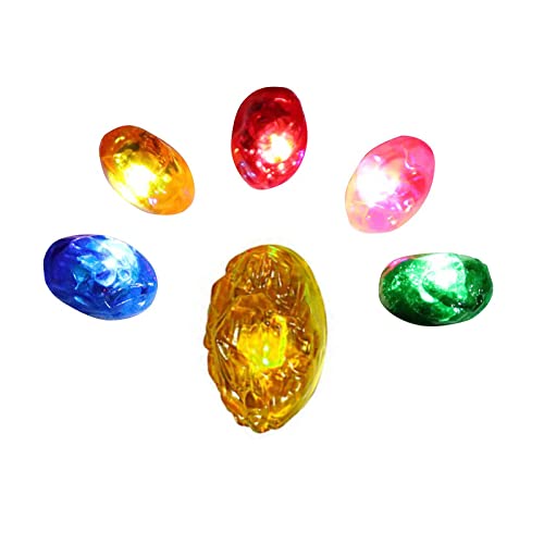 SINSEN Infinity Star Lord Power Stone Orb Cube Prop Cosplay Light Gem Collectibles PVC (Edelstein) von SINSEN