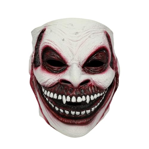 SINSEN The Fiend Bray Wyatt Mask Scary Demon Face Mask with Elastic Band Realistic Halloween Cosplay Costume Props for Adults SINSEN The Fiend Bray Wyatt Mask Scary Demon Face Mask with Elastic Band Realistic Halloween Cosplay Costume Props for Adults von SINSEN