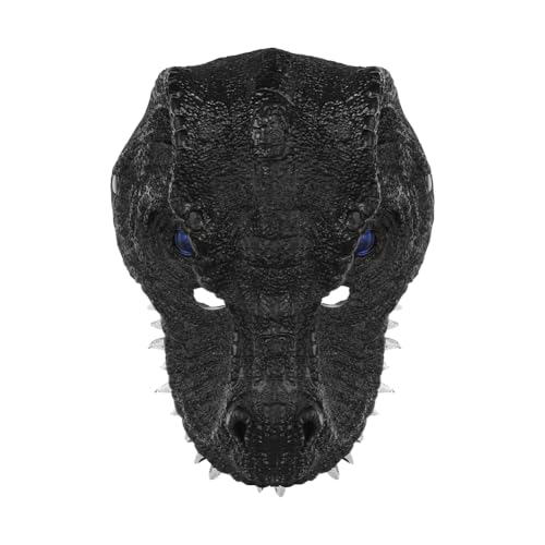 SIQITECH Dinosaurier Maske Halloween Tierkopf Maske Realistisch Dino Maske Erwachsene Dinosaurier Kostüm Maske Lustige Tiermaske PU Kopfmaske für Halloween Party Karneval Cosplay SIQITECH Dinosaurier Maske Halloween Tierkopf Maske Realistisch Dino Maske Erwachsene Dinosaurier Kostüm Maske Lustige Tiermaske PU Kopfmaske für Halloween Party Karneval Cosplay von SIQITECH