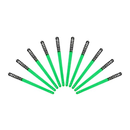 Aufblasbare Schwerter, Lichtschwert, Multipack, Schwertstab, Waffen, Luftballons, Ninja-Pirat, für Halloween, Fasching, Geburtstagsparty, Grün, 10 Stück Aufblasbare Schwerter, Lichtschwert, Multipack, Schwertstab, Waffen, Luftballons, Ninja-Pirat, für Halloween, Fasching, Geburtstagsparty, Grün, 10 Stück von SIQITECHUK