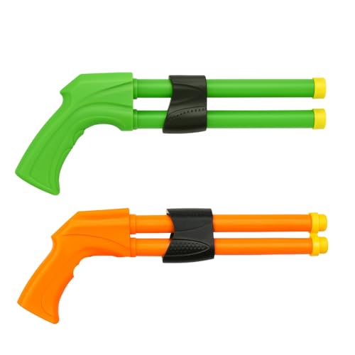 Wasserpistole für Kinder, Doppelrohr, Länge 42 cm, zufällige Farbe, für Spiele im Freien und Wasserschlachten Wasserpistole für Kinder, Doppelrohr, Länge 42 cm, zufällige Farbe, für Spiele im Freien und Wasserschlachten von SIROCO
