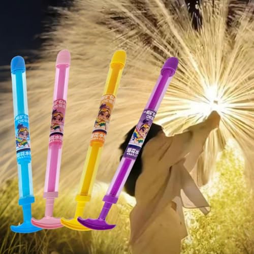 Feuerwerks Wasserpistole,Feuerwerk Wasserpistole Wasserspritze Spielzeug, 4 StüCk WassersprüHspielzeug,Wasserspritze Kinder,Pool Spielzeug,Wasserspielzeug Kinder Outdoor,Pool, Party (02) von SIUVEY