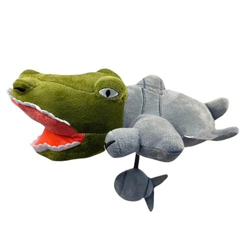 Italian Brainrot Plush,Tung Tung Sahur,Italian Brainrot Plush Toy Tralalero Tralala Fun Plush,Funny Meme Doll,Soft Stuffed Animal for Kids & Fans (2) von SIUVEY