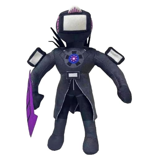 SIUVEY Titan Drillman Plush Upgraded,Upgraded Titan Tv Man Plush,Titan Speakerman Upgraded,Titan Clock Man Plush,Stuffed Anime Plushies Doll,for Collectibles Decoration (B) von SIUVEY