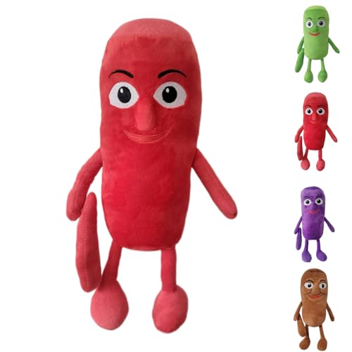 SIUVEY Tung Tung Tung Sahur,Italian Brainrot Toy,Soft Stuffed Animal Pillow Figure Doll Birthday Gifts for Adult Kids (A1) von SIUVEY