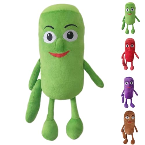 SIUVEY Tung Tung Tung Sahur,Italian Brainrot Toy,Soft Stuffed Animal Pillow Figure Doll Birthday Gifts for Adult Kids (A2) von SIUVEY