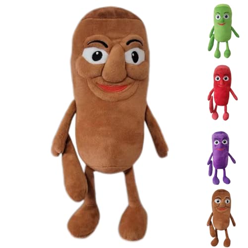 SIUVEY Tung Tung Tung Sahur,Italian Brainrot Toy,Soft Stuffed Animal Pillow Figure Doll Birthday Gifts for Adult Kids (A4) von SIUVEY