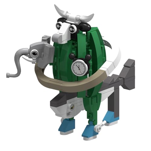 SIUVEY Tung Tung Tung Sahur Building Blocks,Tralalero Tralala Figure,Italian Brainrot Animals, Building Toy Set,Collectible Figure, for Collection and Decoration (863) von SIUVEY