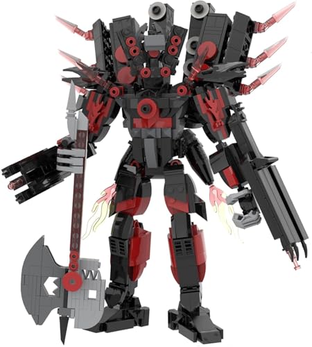 SIUVEY Upgrade Titan Tv Man,Upgraded Titan Speaker Man,Titan Cameraman Upgraded,Upgrade Titan Drillman,Titan Clockman,Upgraded Titan Speakman,Building Block,Fans Collect Gifts (743) von SIUVEY