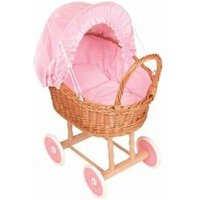 SIVA 270019 Puppenwagen Korb rosa SIVA 270019 Puppenwagen Korb rosa von SIVA