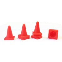 SIVA 90043 Pylonen 10 St. 1,5 x 1,5 x 2,5 cm von SIVA