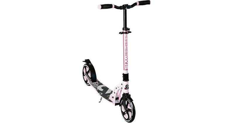 SIX DEGREES Aluminium Scooter 205 mm pastellrosa von SIX DEGREES