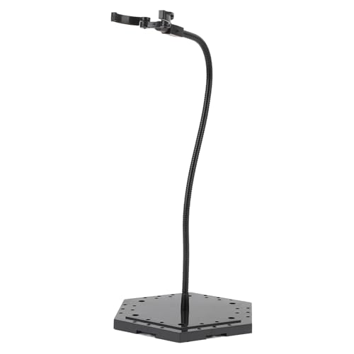 SIXRUN Action Figure Stand, ABS Edelstahl Stabiler Displayhalter für 6-Zoll-Puppen, mit Idealer Display-Schutzstütze (Black) von SIXRUN