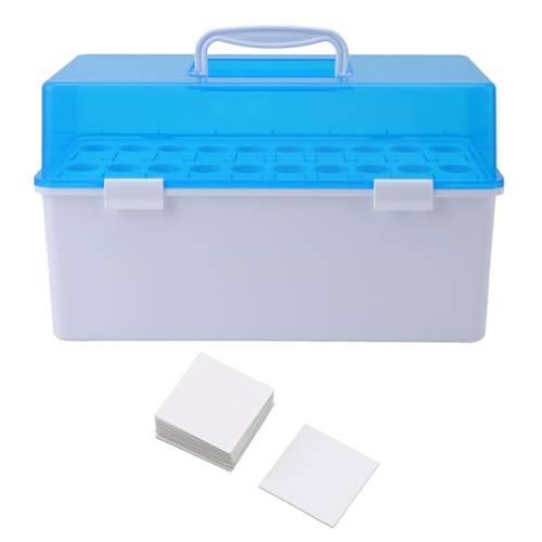 SIXRUN Großer Plastik -Reagenzgläser, Tragbarer Labororganisator, Leicht zu Waschen und Aufrechtzuerhalten, 12 X 5,5 X 7,5 Zoll mit Großer Lagerkapazität für den Laborgebrauch SIXRUN Großer Plastik -Reagenzgläser, Tragbarer Labororganisator, Leicht zu Waschen und Aufrechtzuerhalten, 12 X 5,5 X 7,5 Zoll mit Großer Lagerkapazität für den Laborgebrauch von SIXRUN