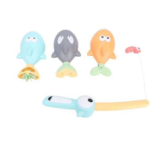 SIXRUN Interaktiver Baby Bad Spielzeugfischereispiel, Sicheres Badewannenspielzeug für Kleinkinder mit Einstellbarem Wasserfluss, Unterhaltsamer Sensorischer Entwicklung SIXRUN Interaktiver Baby Bad Spielzeugfischereispiel, Sicheres Badewannenspielzeug für Kleinkinder mit Einstellbarem Wasserfluss, Unterhaltsamer Sensorischer Entwicklung von SIXRUN