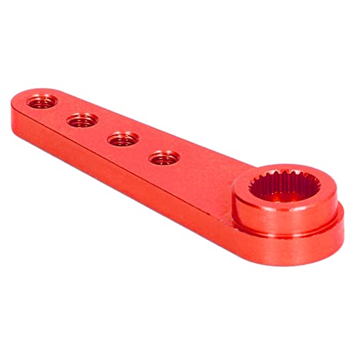 SIXRUN Lalan 25T mit Einem Einzigen Angesicht zu Angesicht Im Aluminium -Servo -Horn für RC Hochleistungsautos und Lenkarm in Aluminiumlegierung in Nachhaltig (Rot) von SIXRUN