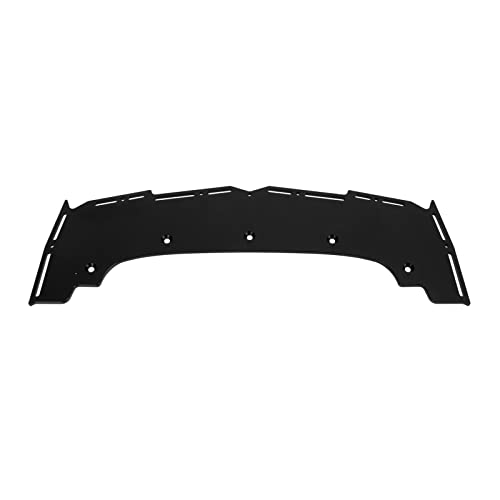 SIXRUN RC-Auto-Frontstoßstange, 11,9 Zoll Breite Aluminiumlegierung, Hohe Festigkeit, Exquisite Farbe, RC-Auto-Schutzstange für 1/7 1/8 RC-Frontstoßstange (Black) von SIXRUN