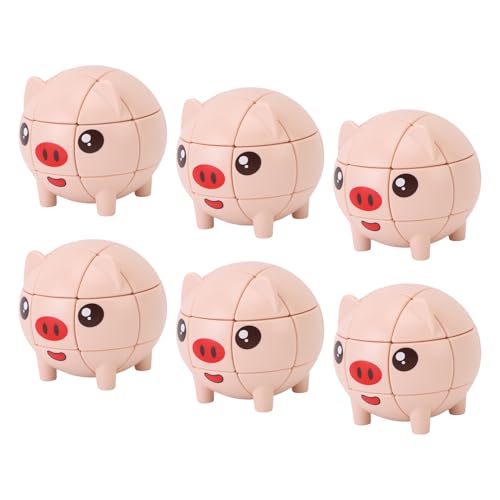 SIXRUN Tiergeschwindigkeits -Puzzle -Spielzeug, 3x3 -Geschwindigkeitspuzzle für Kinderausbildung, Robustes Material und Einzigartiges Design, um Fantasie zu Inspirieren SIXRUN Tiergeschwindigkeits -Puzzle -Spielzeug, 3x3 -Geschwindigkeitspuzzle für Kinderausbildung, Robustes Material und Einzigartiges Design, um Fantasie zu Inspirieren von SIXRUN