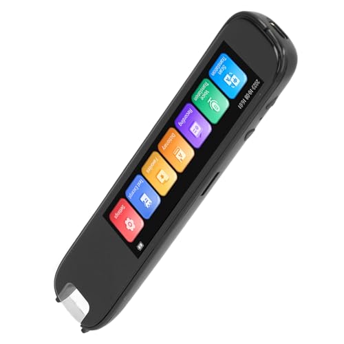 Translation Pen, 3.71-Zoll-Bildschirm Scannender Übersetzer Stift, 112 Sprachen, Offline-Textauszug, Unterstützung für Lernen, Geschäftsreisen Translation Pen, 3.71-Zoll-Bildschirm Scannender Übersetzer Stift, 112 Sprachen, Offline-Textauszug, Unterstützung für Lernen, Geschäftsreisen von SIXRUN